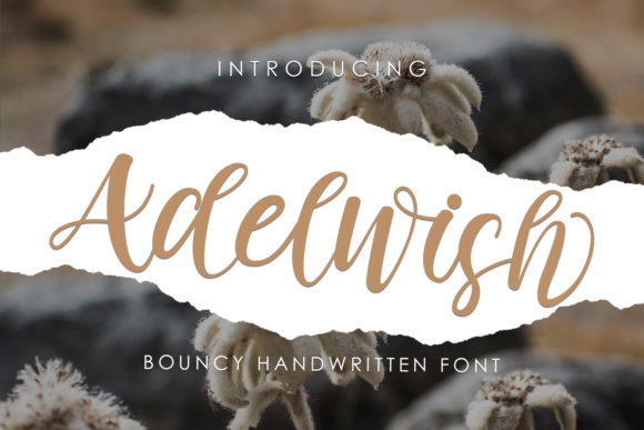 Adelwish: A Cute and Casual Handwritten Font for Campaigns That Feel Human