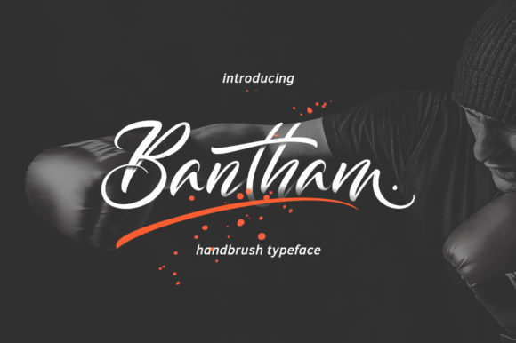 Bantham: A Relaxed Handwritten Font for Crafters
