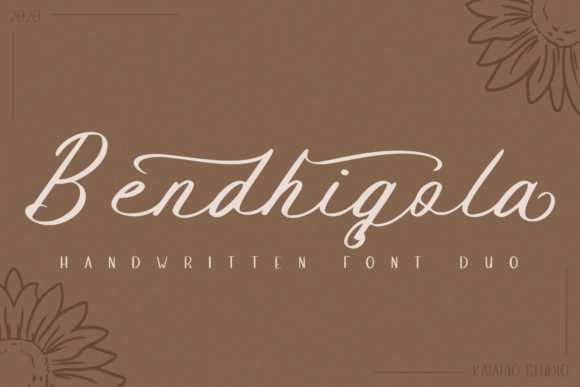 Bendhigola: A Timeless Script Font for Editorial Design