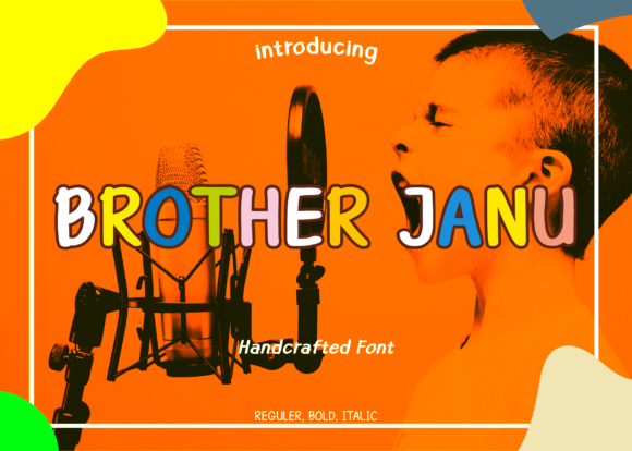 Brother Janu: A Script Handwritten Font That Elevates Your Brand
