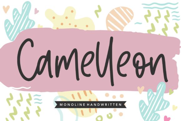 Camelleon: The Versatile Script Handwritten Font for Digital Design