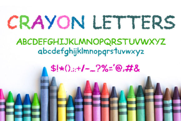 Crayon Letters: A Script Handwritten Font That Makes Campaigns Feel Human