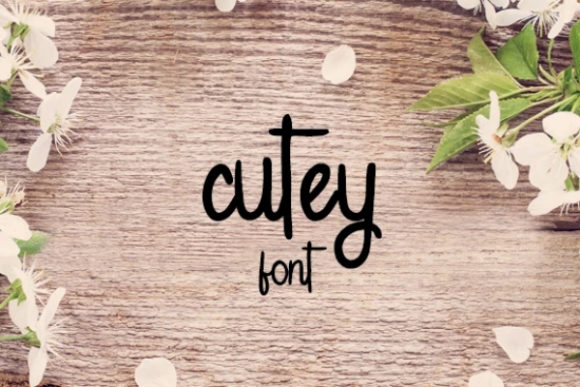 Cutey: A Modern Handwritten Font for Branding That Stands Out