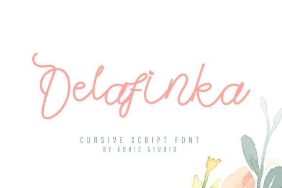 Delafinka: A Cute & Modern Handwritten Font for Brand-Forward Design