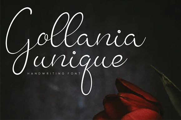 Gollania: A Sweet, Delicate Script Handwritten Font for Editorial Design