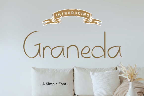Graneda: A Script Handwritten Font for Digital Branding and Web Design