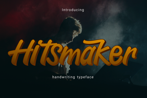 Hitsmaker: A Beautiful Script Handwritten Font for Makers