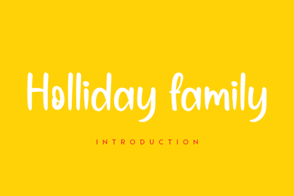 Holliday Family: The Elegant Script Font for Creative Campaigns