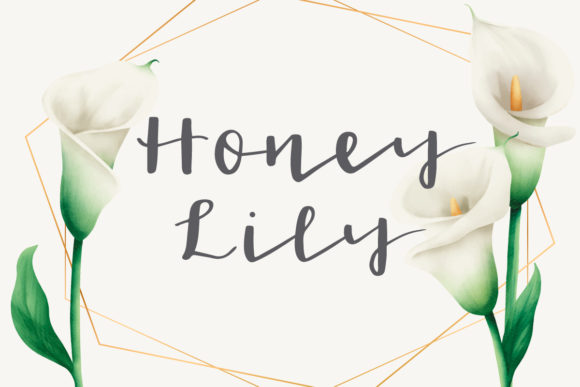 Honey Lily: A Relaxed Script Handwritten Font for Real Branding