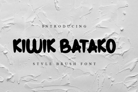 Kiwik Batako: A Script Handwritten Font for Dynamic Branding and Social Media Campaigns