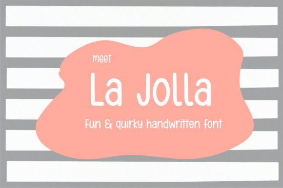 La Jolla Script Handwritten Font for Creative Makers