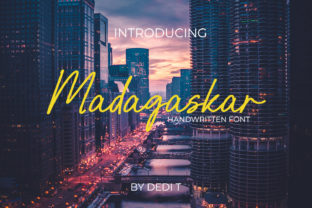 Madagaskar: A Handwritten Font for Elegant Web Design
