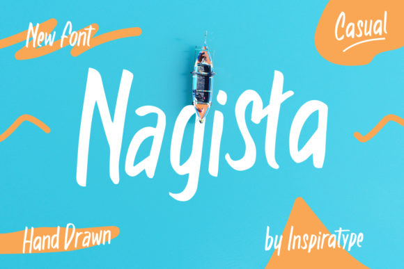 Nagista: A Flowing Script Handwritten Font for Elegant Campaigns