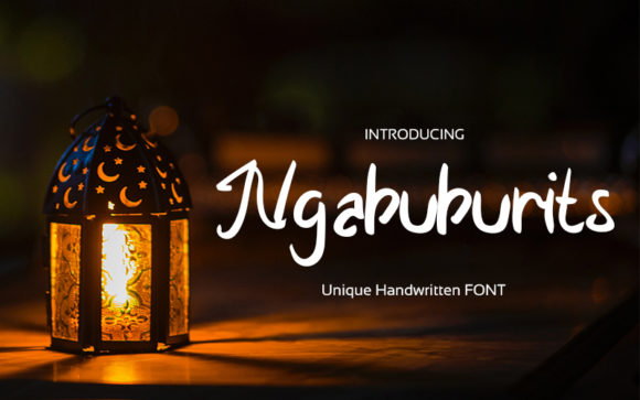 Ngabuburits: A Versatile Script Handwritten Font for Designers