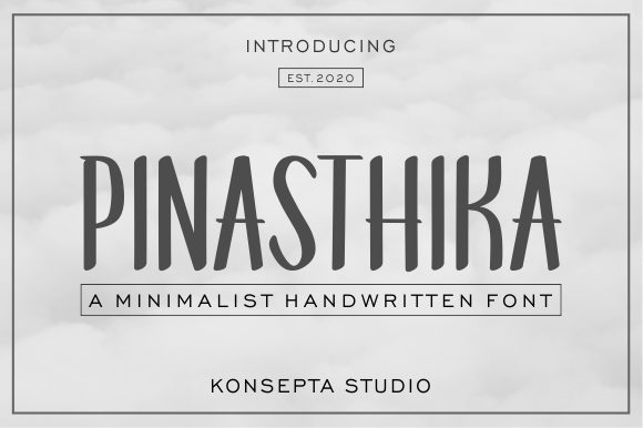 Pinasthika Handwritten Font for Crafters & Small Business Owners