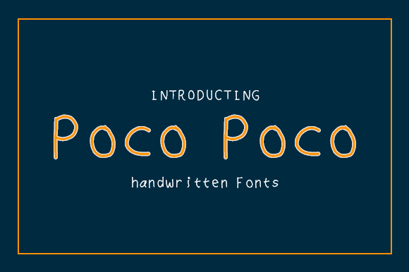 Poco Poco: A Quirky Handwritten Font for Web Designers