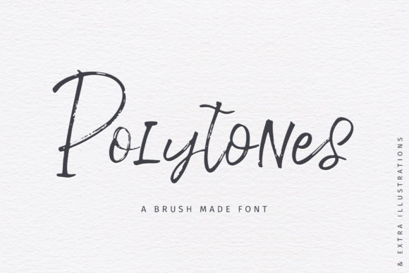 Polytones: A Timeless Script Font for Handmade Creators