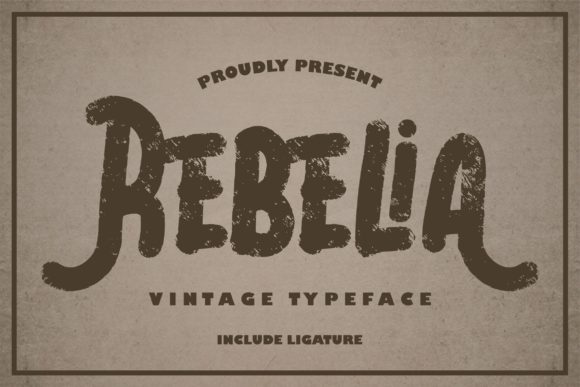Rebelia: A Script Handwritten Font for Modern Digital Brands