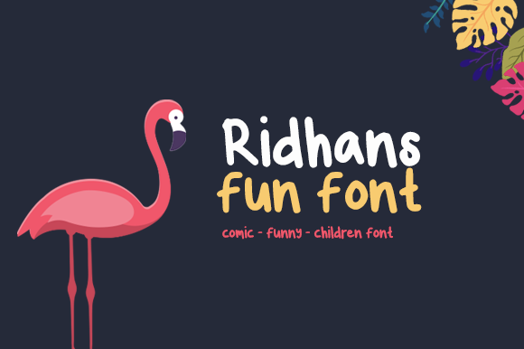 Ridhans Font for Playful, Professional Branding