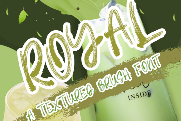 Royal Textured: A Chunky Handwritten Font for Warm, Inviting Design