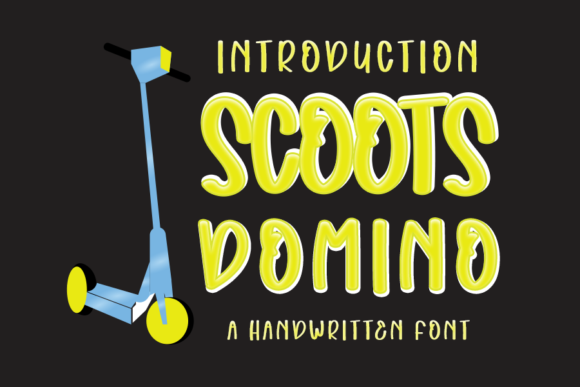 Scoots Domino: A Script Handwritten Font for Web Design and Branding