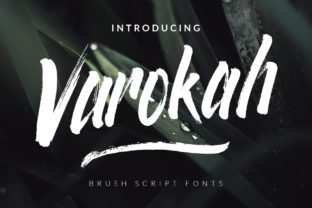 Varokah: A Modern Handwritten Font for Editorial Design
