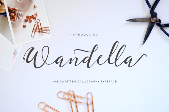 Wandella: A Script Handwritten Font for Creative Campaigns