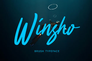 Winsho: A Quirky Script Handwritten Font for Creative Designers